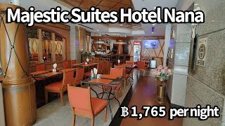 ナナプラザすぐ近くの格安ホテル！マジェスティック スィーツ ホテル ナナMajestic Suites Hotel Nana Bangkok [upl. by Mintz]