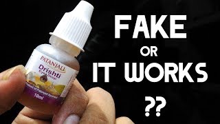 Patanjali Drishti Eye Drop Review After Use  बेकार है या असरदार [upl. by Aneem]