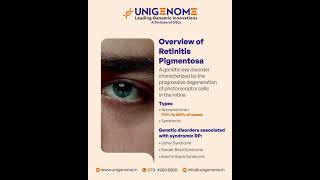 Unlocking the Mystery of Retinitis Pigmentosa Genetic Testing amp Vision Care unipath [upl. by Limaj]