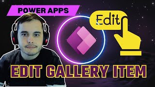 Editing a record from a gallery in Power Apps with Forms [upl. by Aranaj]