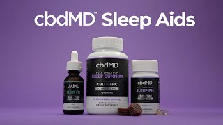 cbdMD Sleep Aid Products [upl. by Halbeib127]