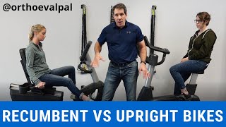 Recumbent vs Upright Stationary Bikes Pros amp Cons [upl. by Razal639]