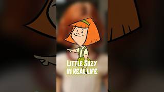 LITTLE SUZY FROM JOHNNY BRAVO💪 IN REAL LIFE charactercomedy classiccartoons cartoonnetwork [upl. by Udele294]