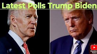 Latest Polls Trump Biden TheCShowHostedbyChris trumpvsbiden trump biden polls election2024 [upl. by Semele]