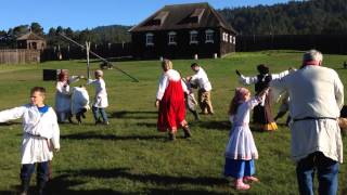 Fort Ross 2014 Troika Dance [upl. by Broddie]