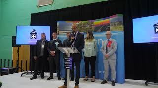 Labours Patrick Hurley wins Southport parliamentary seat [upl. by Atonsah]