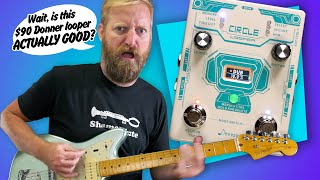 Donner Circle Looper  how good could a 90 import looper pedal actually be [upl. by Calypso424]