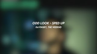 odd look kavinsky the weeknd sped up [upl. by Ilke]