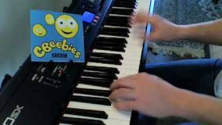 More Cbeebies Theme Tunes on Piano [upl. by Ahtekal]