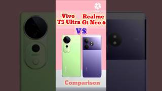 Realme GT Neo 6 vs Vivo T3 Ultra  Comparison Video  realmegtneo6 vivot3ultra comparison vs [upl. by Penhall]