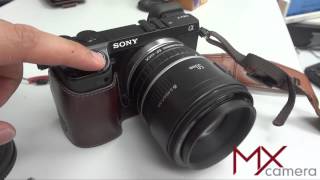 Canon EF Lens on Sony NEX camera with AF [upl. by Hector]