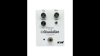 Iret Absolution  overdrive pedal  unboxing HD 1080p [upl. by Korie469]