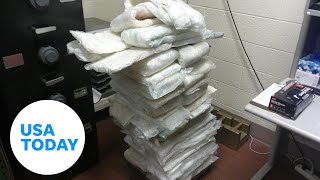 US Border Patrol seizes largest amount of fentanyl in agency history  USA TODAY [upl. by Ynogoham110]