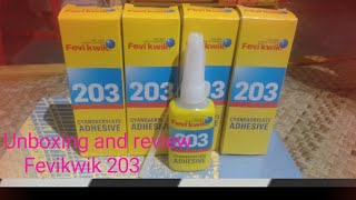 Fevikwik 203 unboxing and review this video Flipkart order to my channel ll RA Unboxing King ll [upl. by Madaih8]