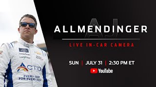 LIVE AJ Allmendingers Indy Road Course incar camera presented by Sunoco [upl. by Pelag]