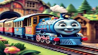 Wheels on the Train Song  Kids Songs amp Nursery Rhymes  Cocomelon Train Song [upl. by Alekin]