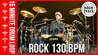 Drum Beat 130 bpm  Groove Drum Track Rock 130 BPM  Batería Rock 130 BPM [upl. by Dino]