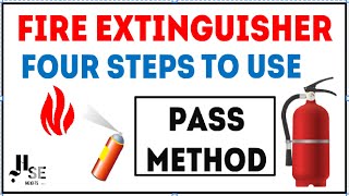 Fire Extinguishers  How to Use Fire Extinguishers  Fire Safety  PASS Method  HSE [upl. by Louisette]