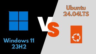 Ubuntu 2404LTS VS Windows 11 IDLE RAM Consumption [upl. by Eilyk]