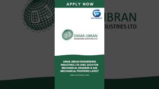 Omar Jibran Engineering Pvt Ltd Jobs 2024 Getfindout shorts jobs pakistan [upl. by Kammerer]