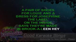 Dominick The Donkey  Lou Monte Lyrics Karaoke   goodkaraokesongscom [upl. by Irap]