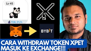 Tutorial Step by Step Withdrawal token XPET amp BPET ke dalam Exchange Bybit [upl. by Elleron741]