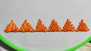 longfrenchknot Stitch Border Line  videos longfrenchknot [upl. by Ferris]