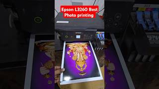 Epson L3260 Allin One Color printer Speed Test print [upl. by Schifra]