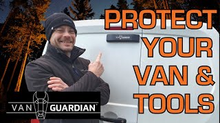 How to Install the VanGuardian Alarm  Protecting Your Van amp Tool from Theft amp Damage [upl. by Aubry]