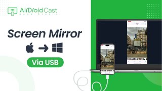 How to Screen Mirror iPhone to Windows via USB Stable amp Fast [upl. by Asilrak254]