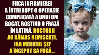 Fiica infirmierei a întrerupt o operație complicată a unui om bogat rostind o frază în latină [upl. by Ecnaret]