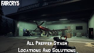 FAR CRY 5  All Prepper Stash Locations amp Solutions Easy Money amp Perk Points [upl. by Edmund775]