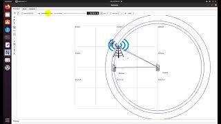 Simulation of different standards of IEEE 80211 for various frequencies for moving nodes in NS3 [upl. by Eelam]