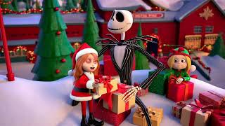 Christmas Jack Skellington and Sally Happy Holidays Adventure Animation Episode 5 [upl. by Alamaj]