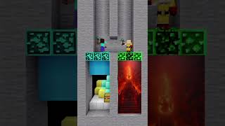 Save Herobrine From Saitama 😱 minecraft minecraftshorts instantkarma [upl. by Anelat308]