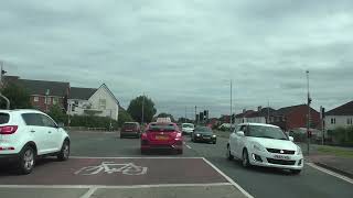 Driving On Newtown Road Canterbury Road Durham Road amp Wells Road Ronkswood Worcester England [upl. by Honniball]