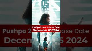 Pushpa 2 New release Date Update  Movie Release on December 05 2024 pushpa pushpa2 [upl. by Wernda]