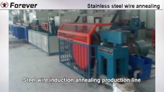 Stainless steel wire annealing [upl. by Nuahsar]