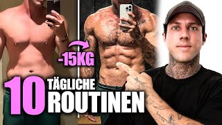 10 tägliche Fettverlust ROUTINEN mit denen ich 15 KG abgenommen habe [upl. by Sergeant]