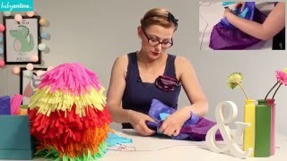 Jak zrobić piniatę na przyjęcie dla dzieci How to Make a Pinata [upl. by Tap]