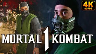 MORTAL KOMBAT 1  REPTILE Movie Skin Gameplay 4K60FPS [upl. by Lewison]