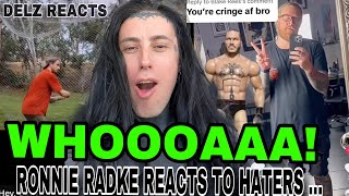 Ronnie Radke Reacts to TikTok Haters Hidden Talents WHOA Delz Reacts fallinginreverse [upl. by Nhoj]