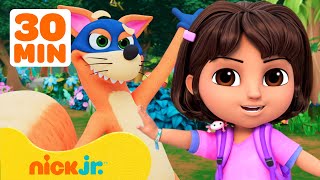 Dora  Swiper nie kradnij 2 ✋ Najlepsze momenty Dory i Swipera przez 30 minut  Nick Jr Polska [upl. by Aihtibat]