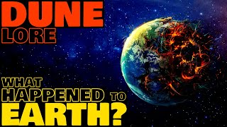 What Happened To Earth  Terras History Explained  Dune Lore Explained [upl. by Aehsrop709]