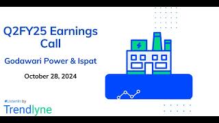 Godawari Power amp Ispat Earnings Call for Q2FY25 [upl. by Enos]