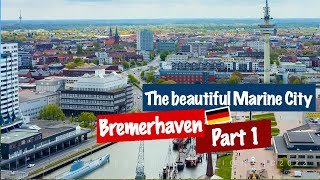 Bremerhaven is super clean A sunny walk tour of the beautiful Marine city of Bremerhaven 4K  Pt 1 [upl. by Nnylyam421]