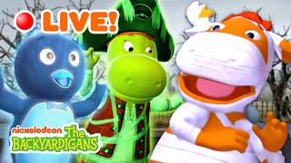 🔴 LIVE Spooky Backyardigans Halloween Adventures w Tasha Pablo amp Uniqua  The Backyardigans [upl. by Morten]