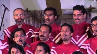 Shanthamam Ee Raavil  CSI East Parade Malayalam Choir Carols 2015 [upl. by Enivid501]