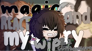 Magic and Mystery React to Dazai Osamu • Part 2 • WIP [upl. by Enairb99]