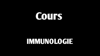 Cours dimmunologie SciencesMicrobiologie [upl. by Vashtee]